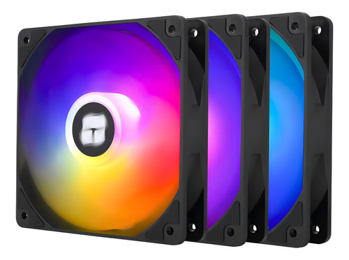 Thermalright Ventilador Argb Negro Pack 3