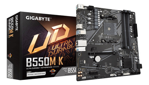 Placa Madre Gigabyte B550mk Ddr4 Am4