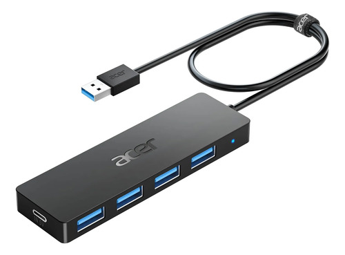Acer Hub USB 4 Puertos Negro